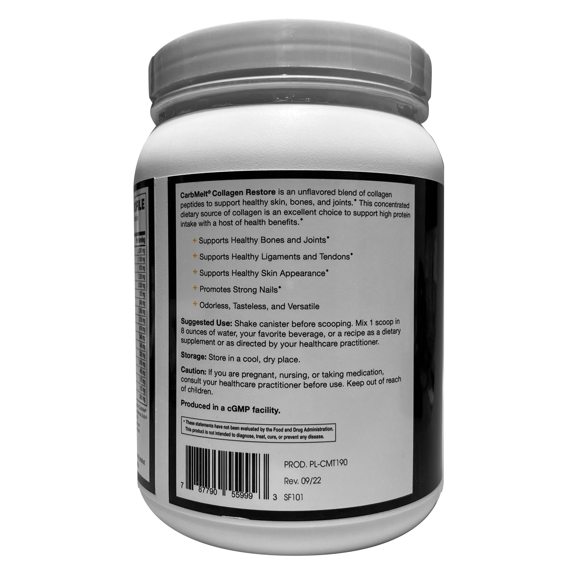 CarbMelt® Health & Wellness - Collagen Restore