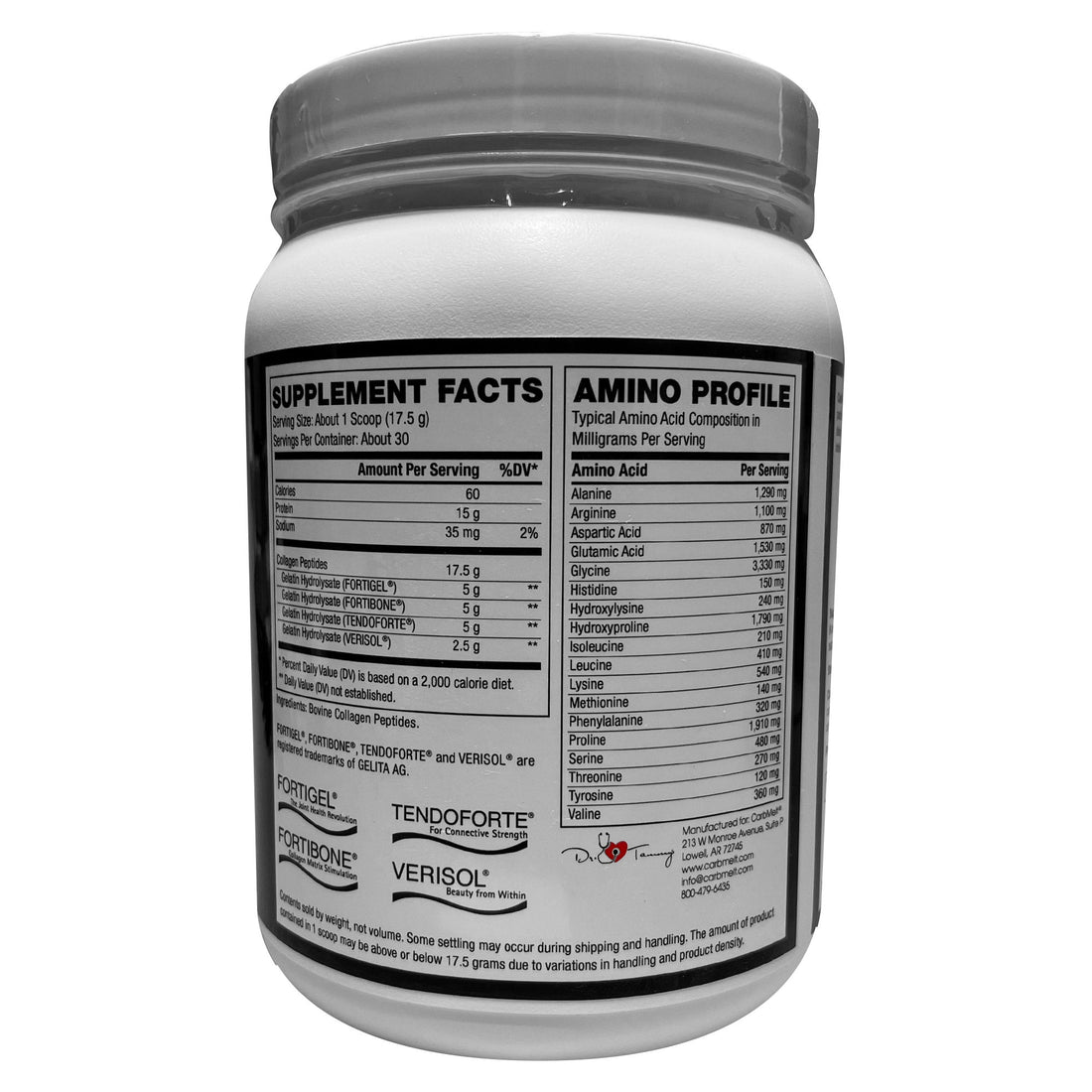 CarbMelt® Health & Wellness - Collagen Restore