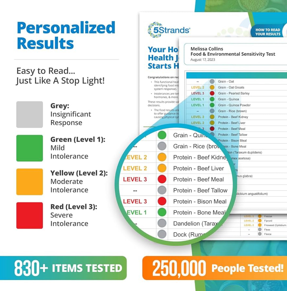 Food & Environmental Sensitivity Test
