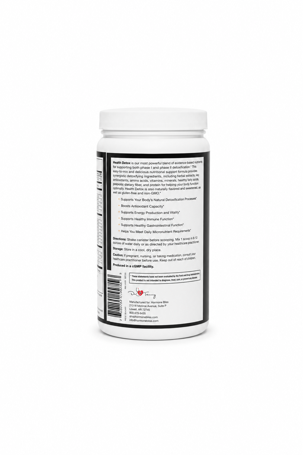 Health Detox Vanilla Powder | Liver Detox & Antioxidant Support