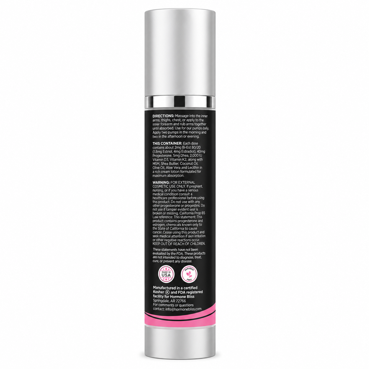 BioIdentical Hormone Combo Cream - Biest/Progesterone/DHEA