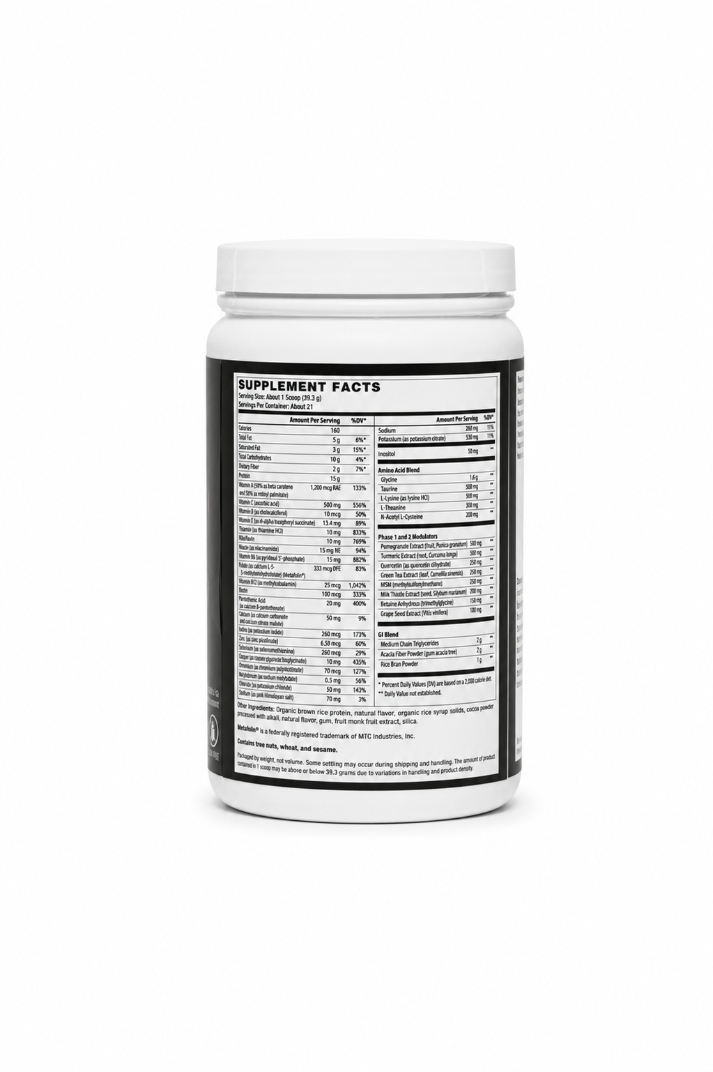 Health Detox Vanilla Powder | Liver Detox & Antioxidant Support