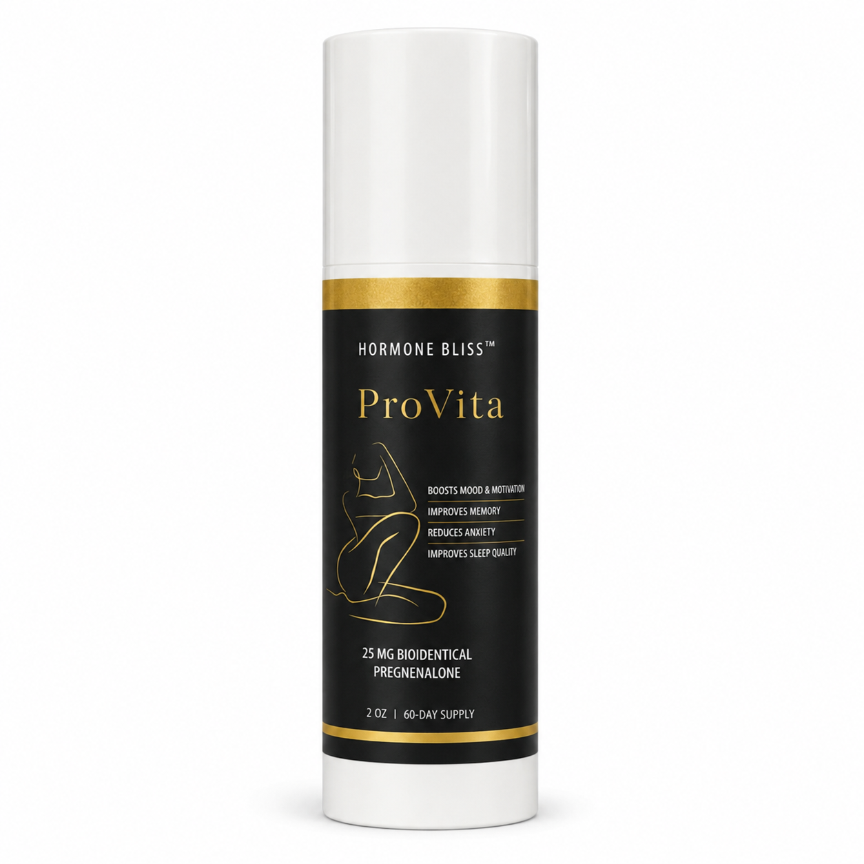 ProVita - Bio-identical Pregnenolone Cream 25 mg