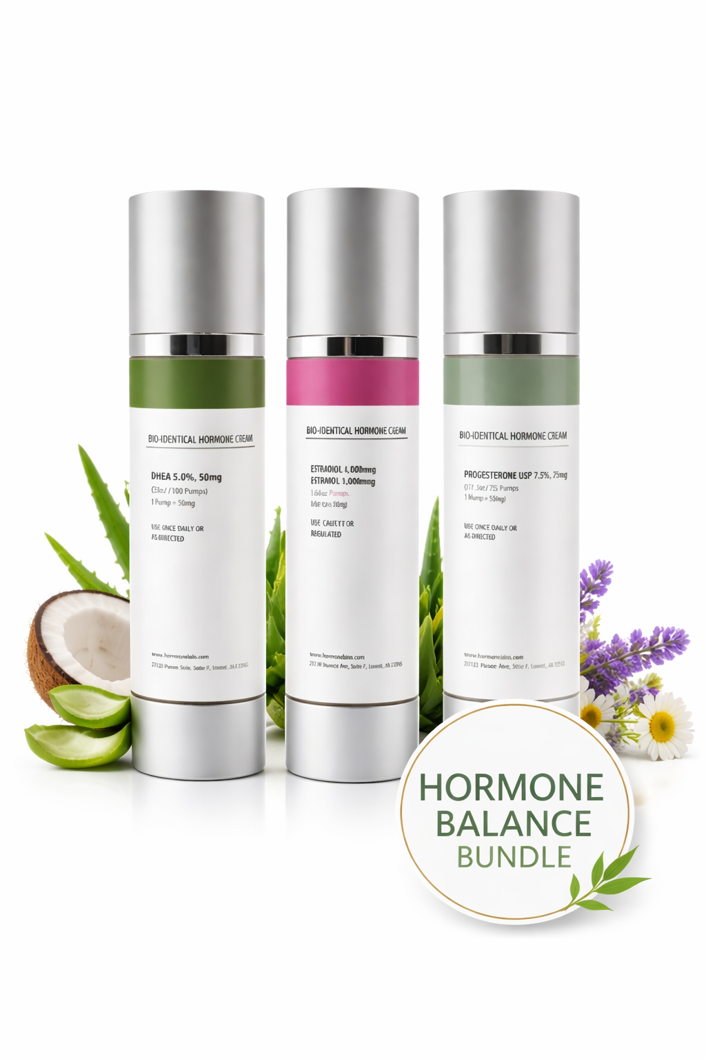 Hormone Balance Bundle Cream Pack 60 - 90 day supply