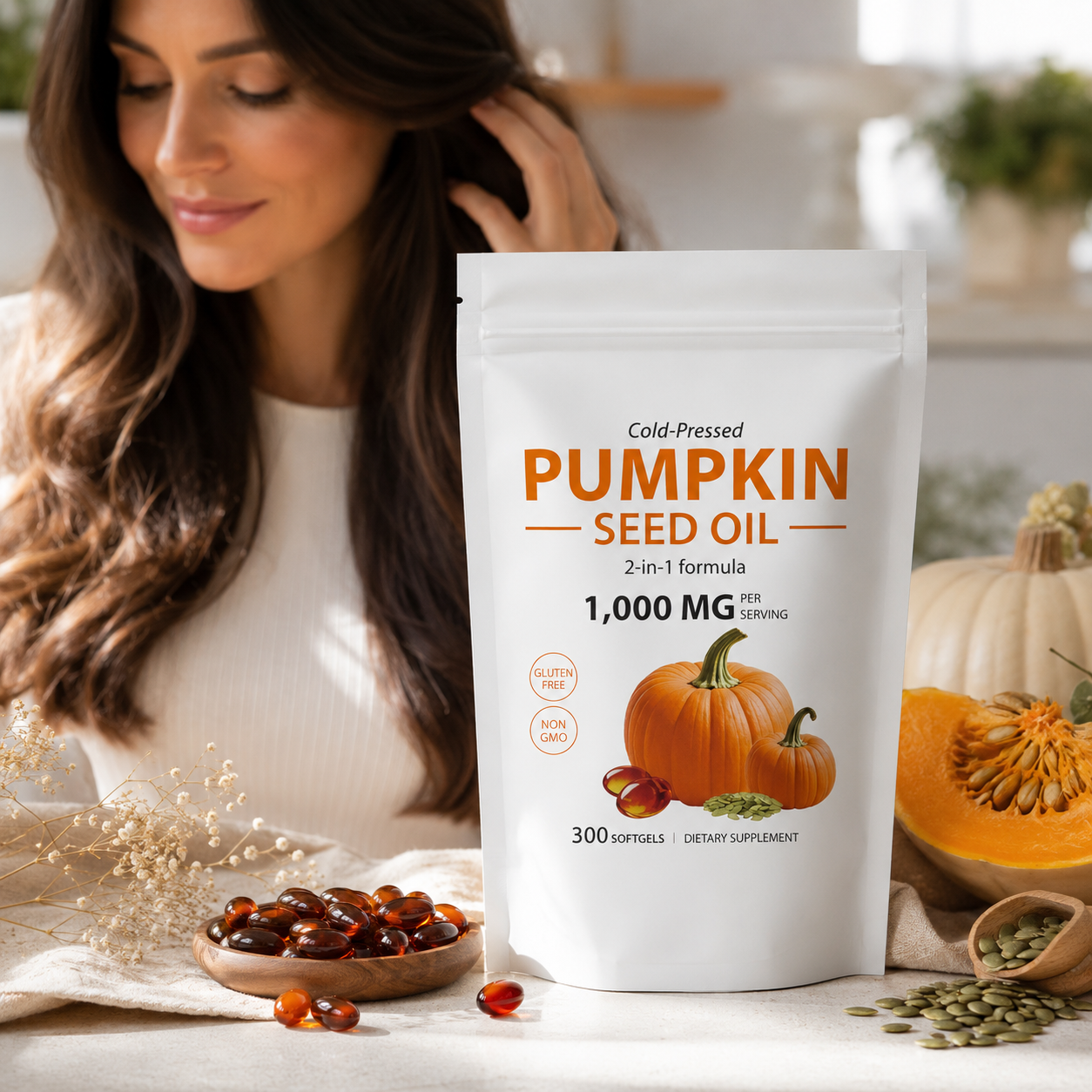 Pumpkin Seed Oil with Saw Palmetto
