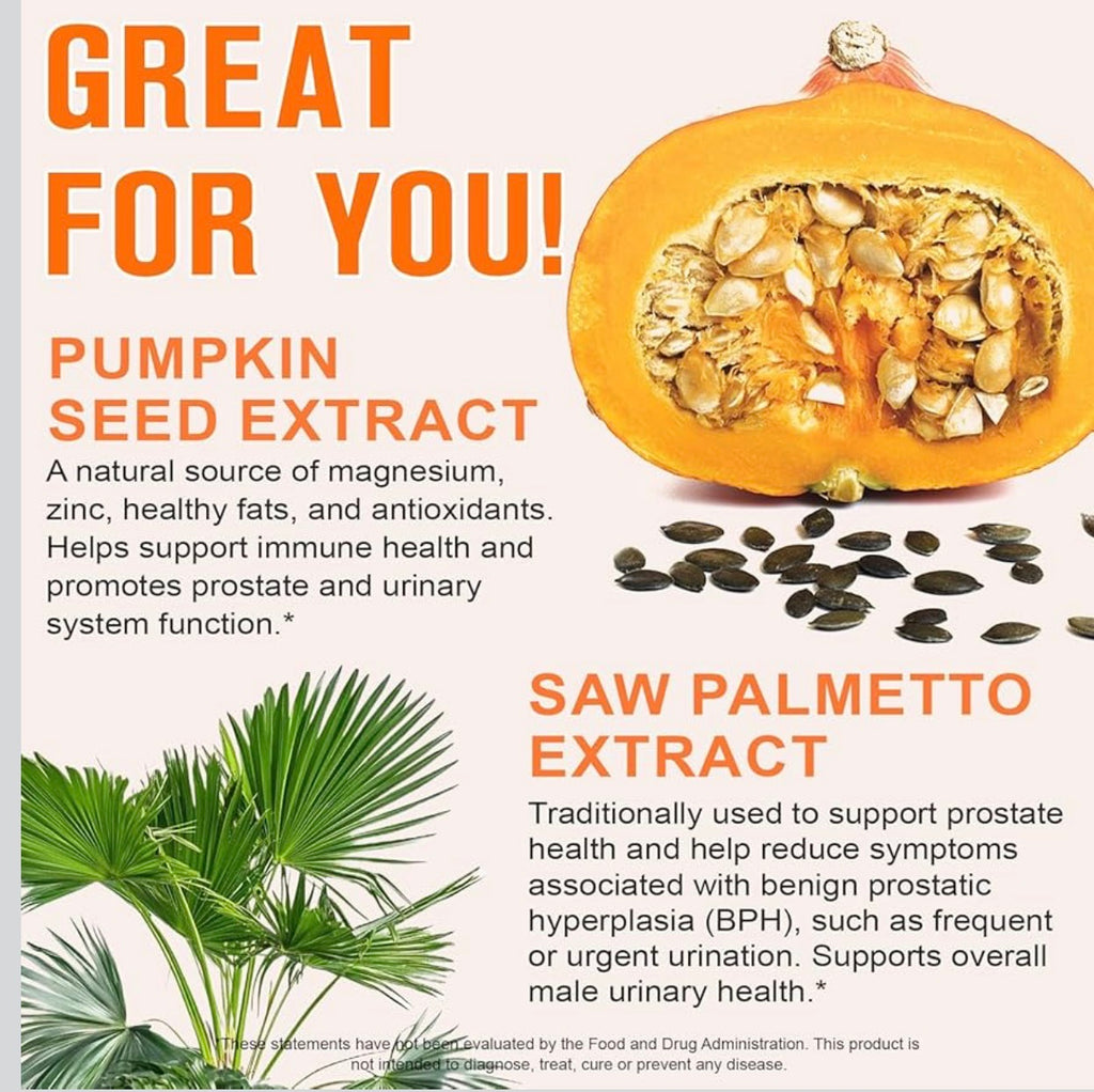Pumpkin Seed Oil with Saw Palmetto