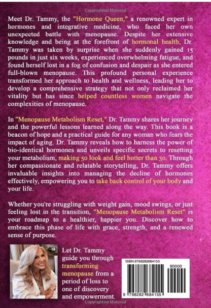 Menopause Metabolism Reset Book Hardcover
