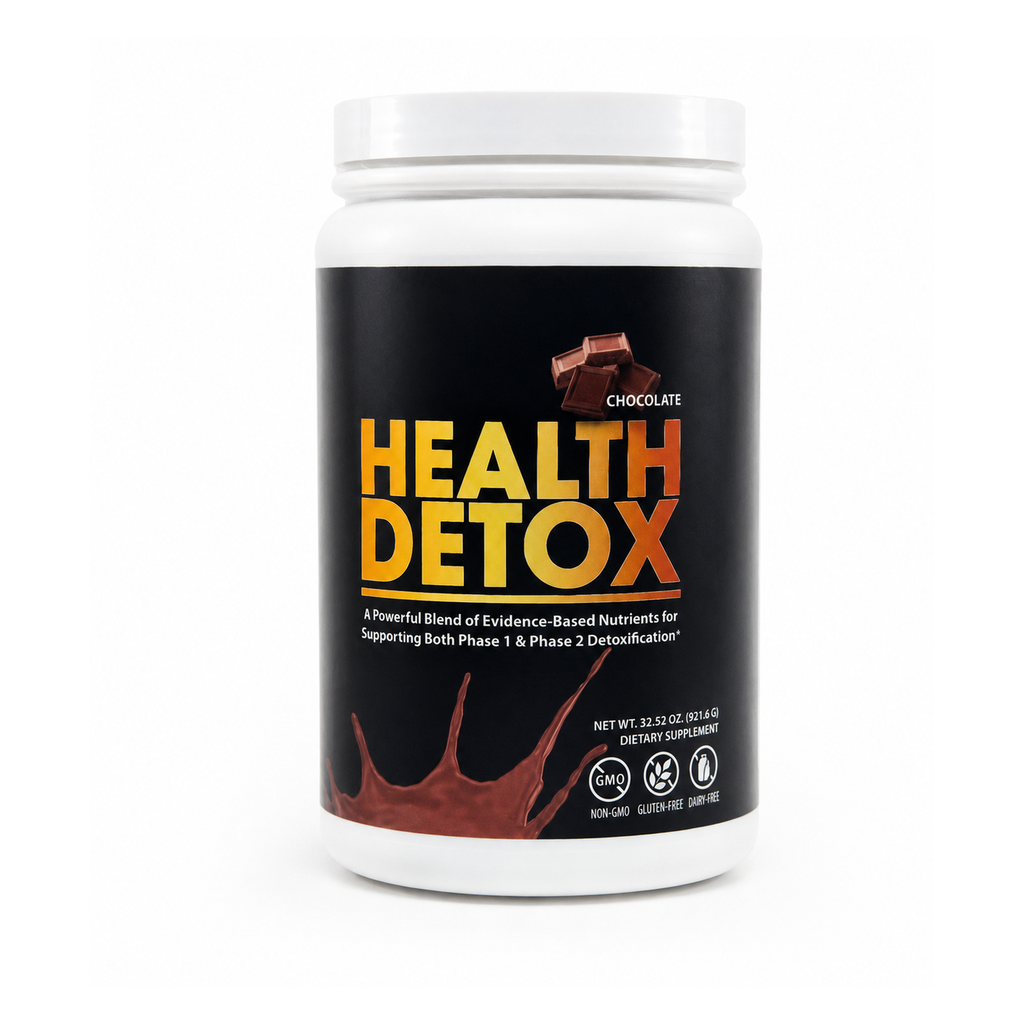 Health Detox Chocolate | Nutritional Detox, Liver &amp; Antioxidant Support Powder