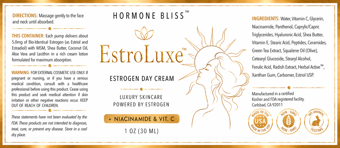 EstroLuxe™ Estrogen Day Cream with Niacinamide and Vitamin C